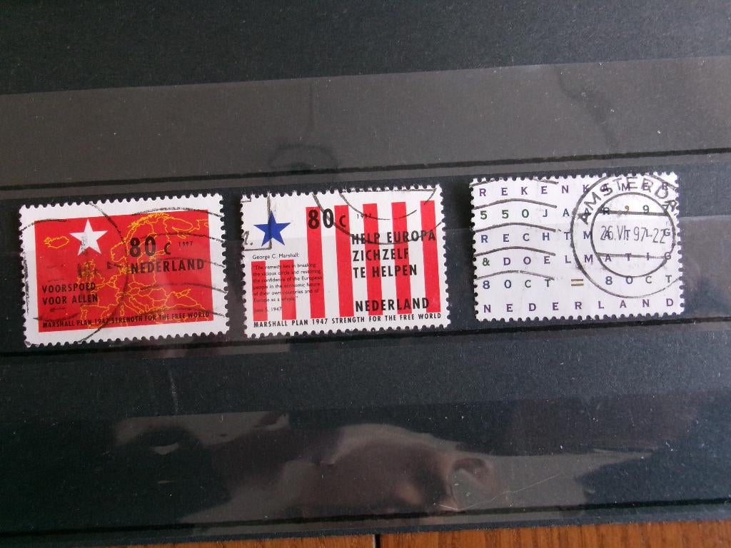 1997 - 1e gecombineerde uitgifte (94b), Verzenden, Gestempeld