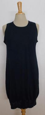 Donkerblauw fijn gewoven soepel trui jurkje van MaxMara! M, Kleding | Dames, Jurken, Maat 38/40 (M), Zo goed als nieuw, Knielengte