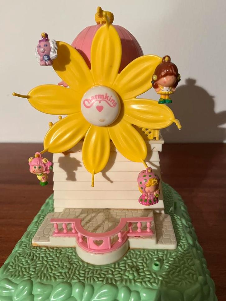 Vintage dufty molen met 4 poppetjes, Verzamelen, Speelgoed, Gebruikt, Ophalen of Verzenden