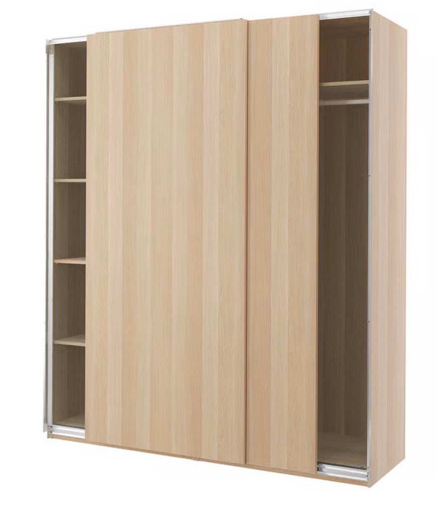 Pax / Hasvik Ikea kast 200 x 66 x 236, Ophalen, Met deur(en), 200 cm of meer, Zo goed als nieuw