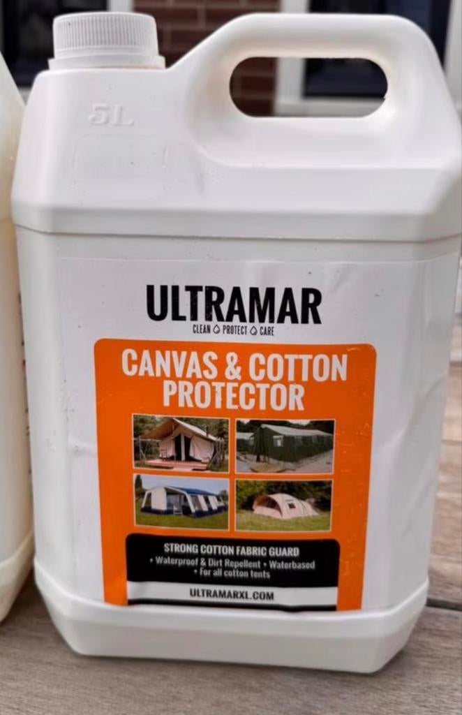 Ultramar Canvas & Cotton Protector 5L, Caravans en Kamperen, Tentaccessoires, Nieuw, Ophalen of Verzenden