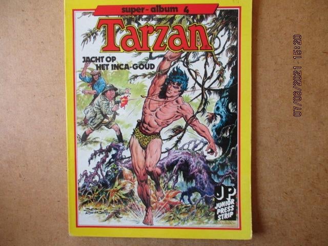 adv4142 tarzan 4, Eén stripboek, Ophalen, Gelezen