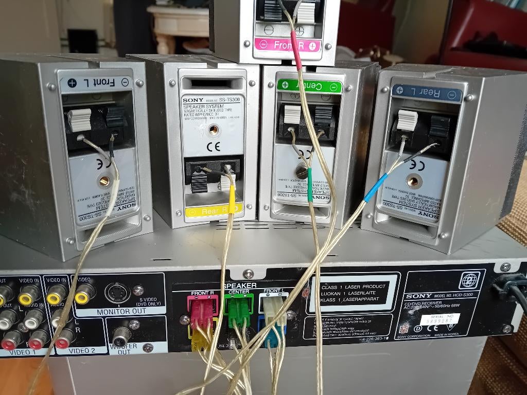 Sony DAV-S300 Home Cinema Set, Audio, Tv en Foto, Home Cinema-sets, Ophalen, 70 watt of meer, Overige spelers, Sony