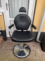 Kappersstoel, Ophalen of Verzenden, Gebruikt, Zwart