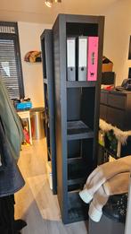 2x IKEA Kast - Zwart, met planken, Ophalen, Met plank(en), Gebruikt, Modern