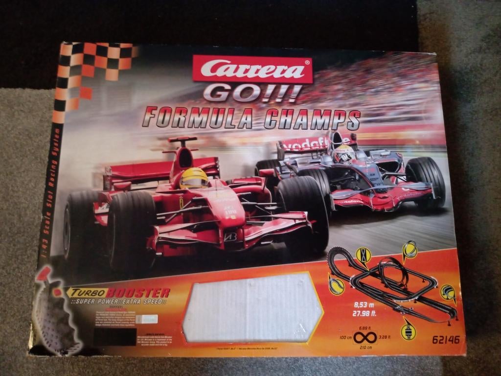 Carrera GO!!! Formula Champs racebaan, Ophalen of Verzenden, Nieuw, Elektrisch, Carrera