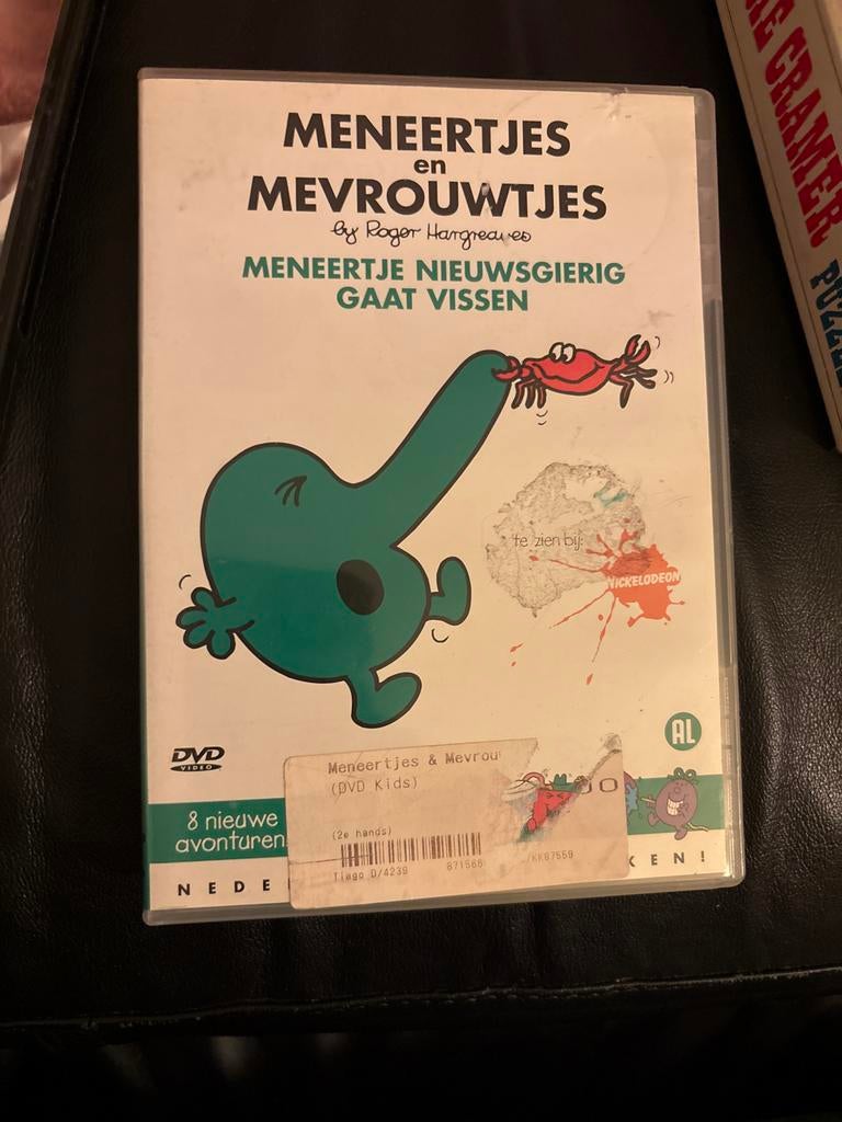 Meneertjes en Mevrouwtjes: Meneertje Nieuwsgierig Gaat Visse, Avontuur, Gebruikt, Alle leeftijden, Ophalen of Verzenden