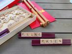 Oud scrabble spel met draaitafel, Ophalen of Verzenden