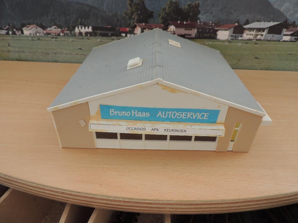 huisje ho, Hobby en Vrije tijd, Overige merken, Gebruikt, Gelijkstroom of Wisselstroom, Brug, Tunnel of Gebouw