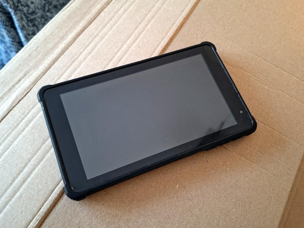 Pritom 7 inch Tablet Android 14 met cover P7 Pro - Krasvrij, Computers en Software, Android Tablets, PRITOM, Gebruikt, Ophalen of Verzenden