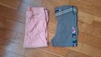 2 leggings groen en zalmroze ZGAN, Ophalen of Verzenden, Zo goed als nieuw, Meisje, Overige typen