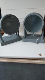 twee spots, Huis en Inrichting, Lampen | Spots, Ophalen, Metaal of Aluminium