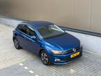 Volkswagen Polo 1.0 TSI 95pk Automaat 2019 Blauw, Stof, Zwart, 95 pk, Blauw