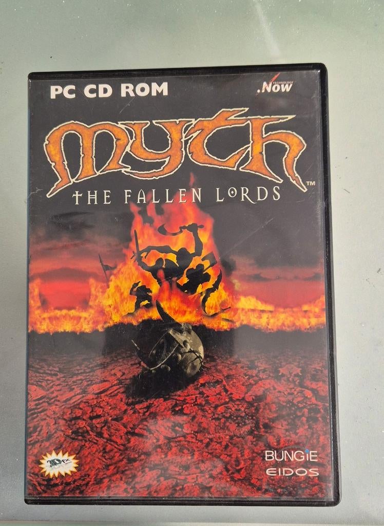 Myth: The Fallen Lords PC CD ROM - Klassieke RTS Game, 1 speler, Ophalen of Verzenden, Gebruikt, Strategie en Constructie