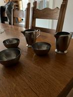 2x Gero zilver melkkan en 3x sola suikerschaaltje, Ophalen of Verzenden