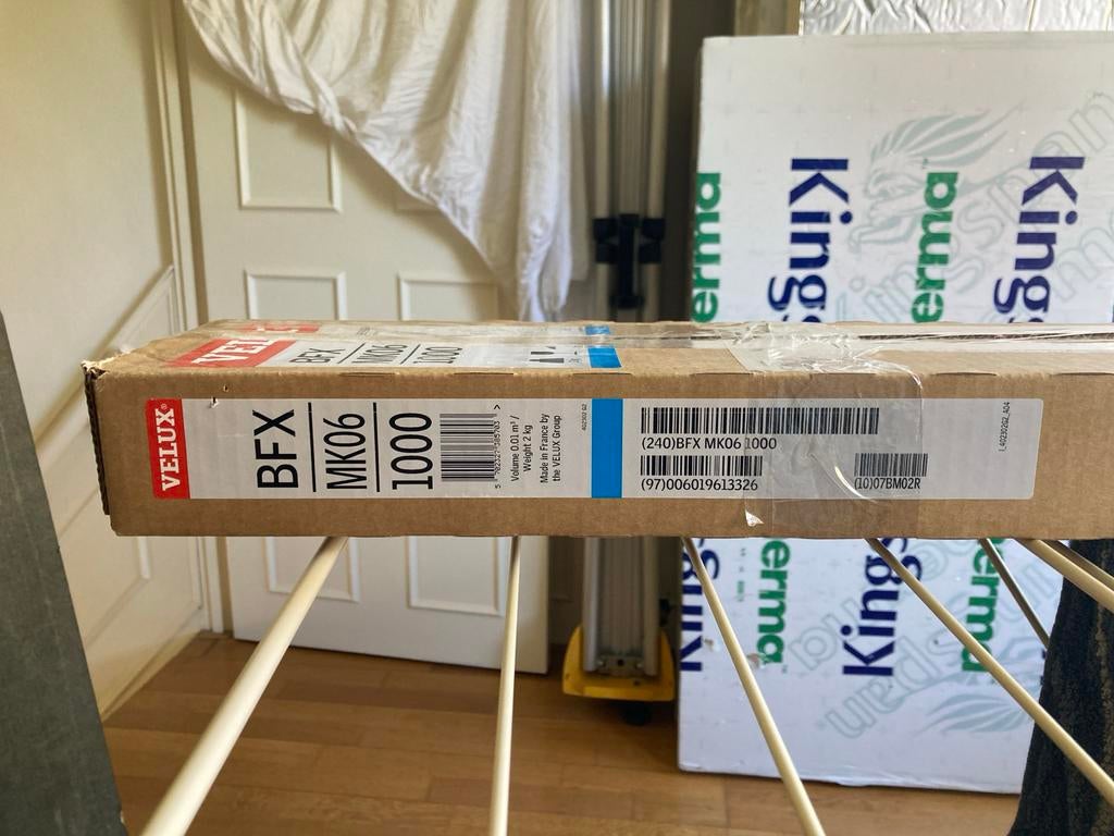 Velux BFX MK06 1000 Waterkerend Manchet, Ophalen, Minder dan 80 cm, 80 tot 120 cm, Nieuw