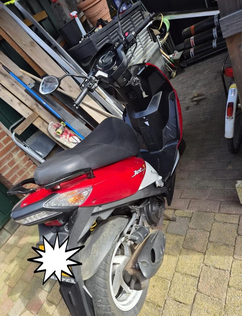Sym 50 eurox scooter, Ophalen, Gebruikt, Benzine