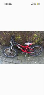 Rode kinderfiets, Ophalen of Verzenden, Gebruikt, 16 tot 20 inch