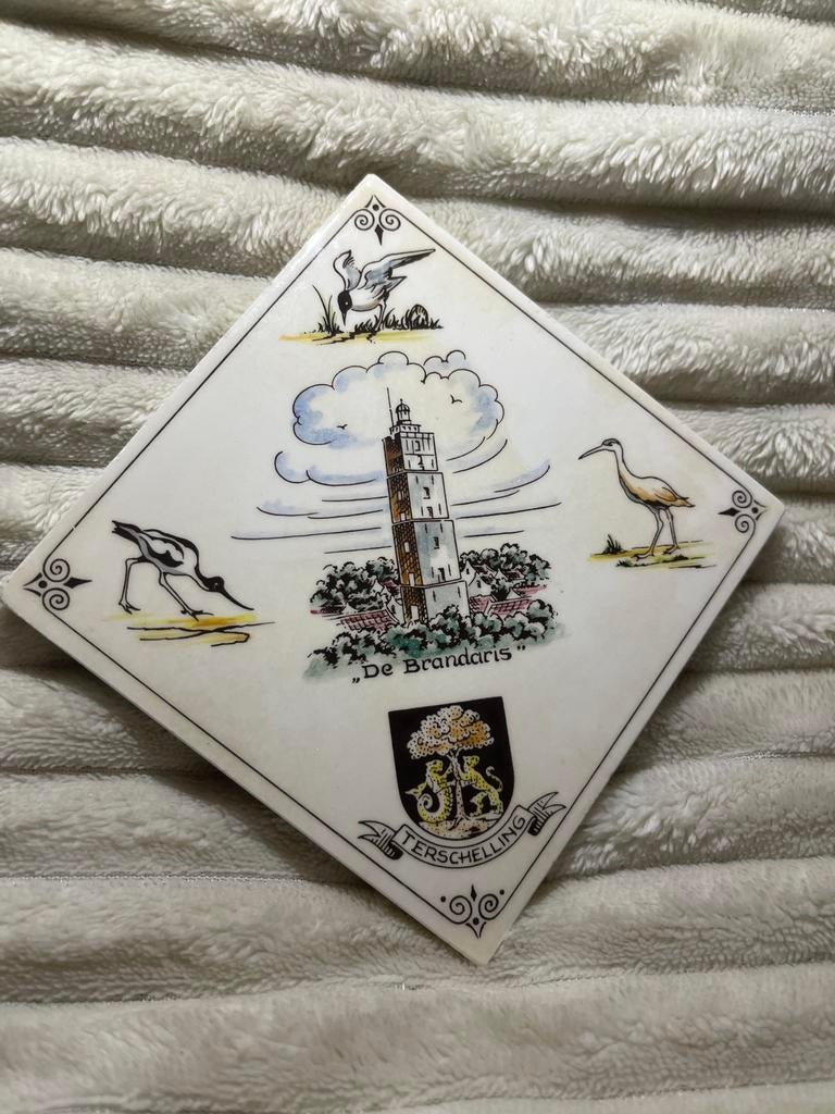 Tegel De Brandaris Terschelling Holland, Ophalen of Verzenden