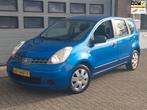 Nissan Note 1.4 Visia 2008 Airco Nieuwe APK, Voorwielaandrijving, 4 cilinders, Blauw, Origineel Nederlands