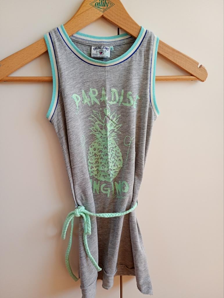 Vingino zomerjurkje, Kinderen en Baby's, Kinderkleding | Maat 104, Gebruikt, Meisje, Ophalen of Verzenden, Vingino