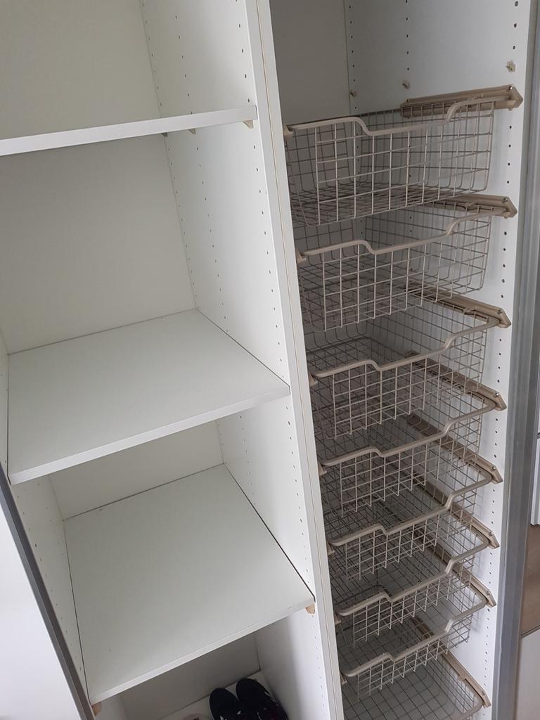 pax kast ikea wit 50 x 58 x 236 kledingkast, Ophalen, 200 cm of meer, 50 tot 100 cm, Zo goed als nieuw