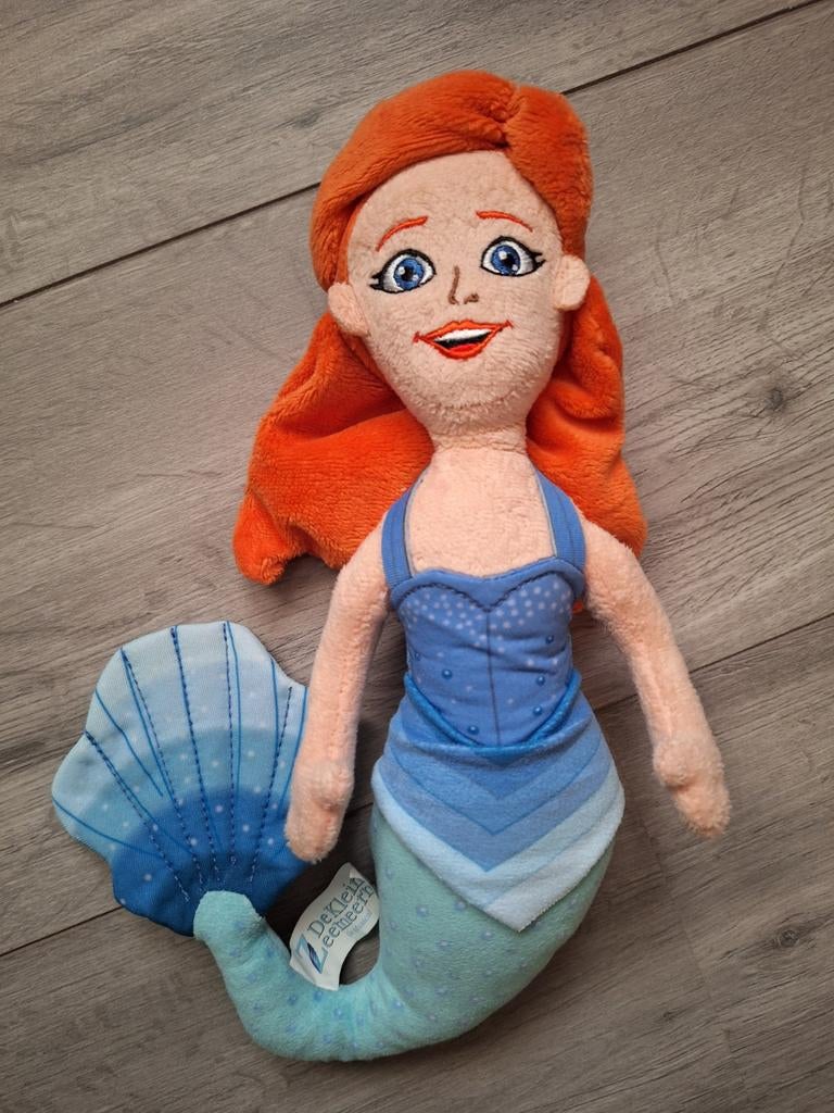De kleine zeemeermin knuffel, Kinderen en Baby's, Speelgoed | Knuffels en Pluche, Ophalen of Verzenden, Zo goed als nieuw, Overige typen