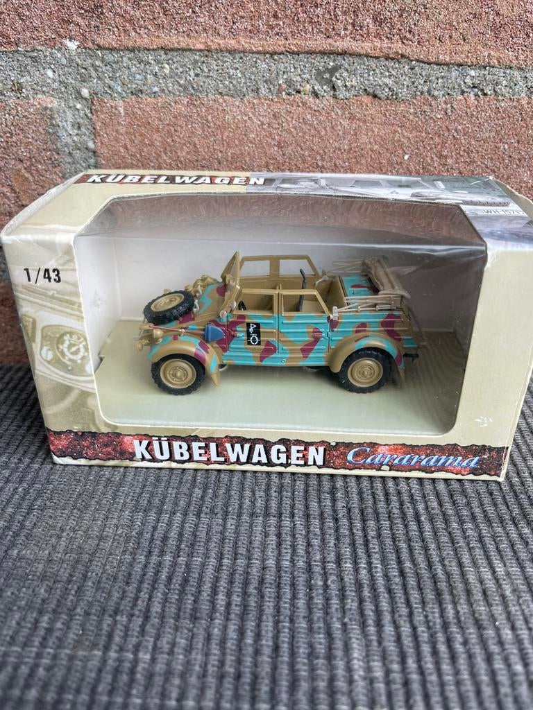 1:43 VW Kübelwagen, Ophalen of Verzenden, Zo goed als nieuw, Auto, Overige merken