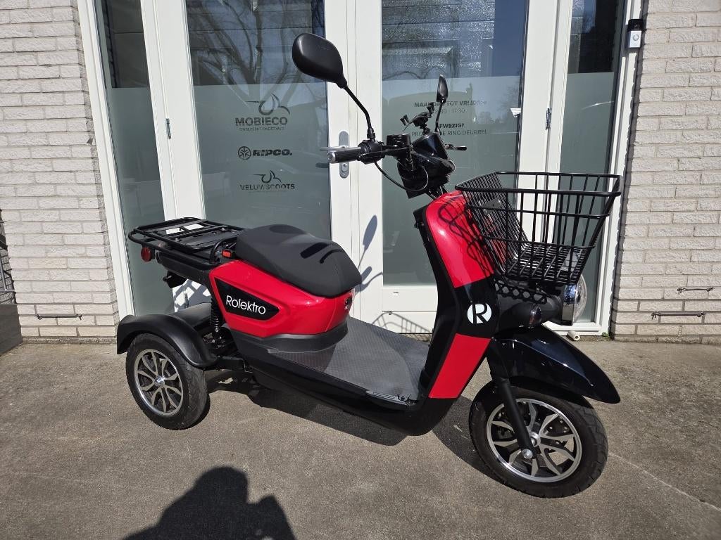 Rolektro E-carrier driewielscooter, 25km/u, rijbewijsvrij, Overige merken, Ophalen of Verzenden, Zo goed als nieuw, 16 km/u of meer