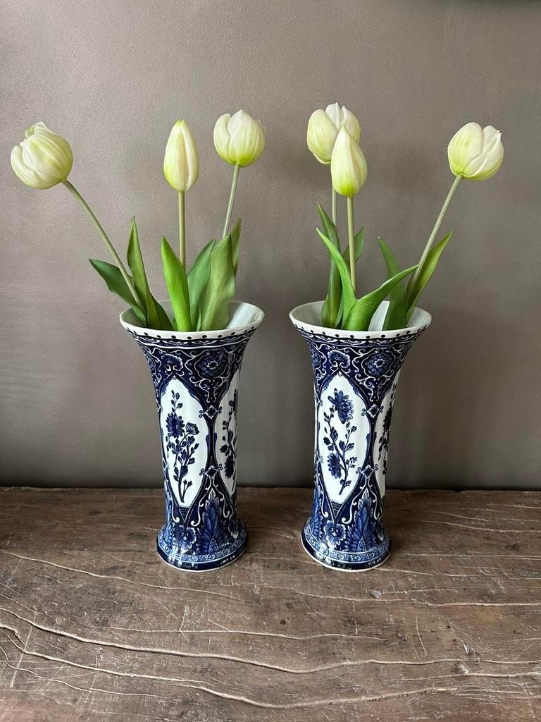 Delfts blauwe vazen, Antiek en Kunst, Ophalen of Verzenden