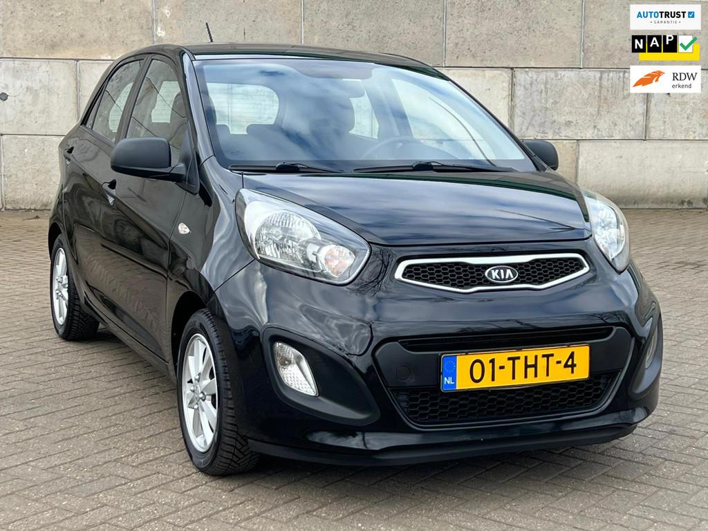 Kia Picanto 1.0 CVVT Comfort Pack AIRCO,NEW APK ,ZEER NETJES, Voorwielaandrijving, Gebruikt, Zwart, 400 kg