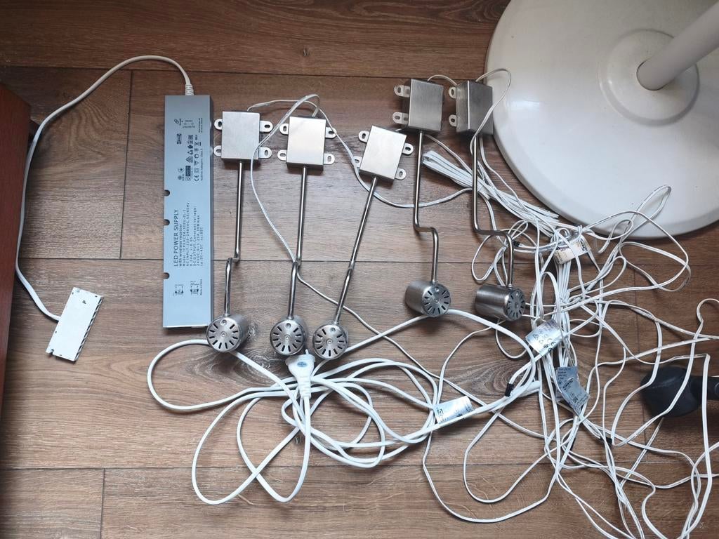 5 Spotjes ikea, Ophalen of Verzenden, Metaal of Aluminium