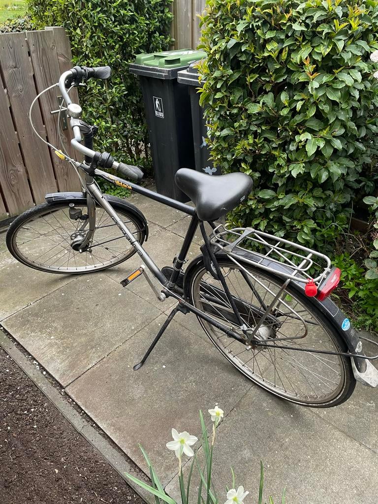 Gazelle Swing herenfiets - Klassiek en comfortabel, Ophalen, Gebruikt, Versnellingen, 57 tot 61 cm