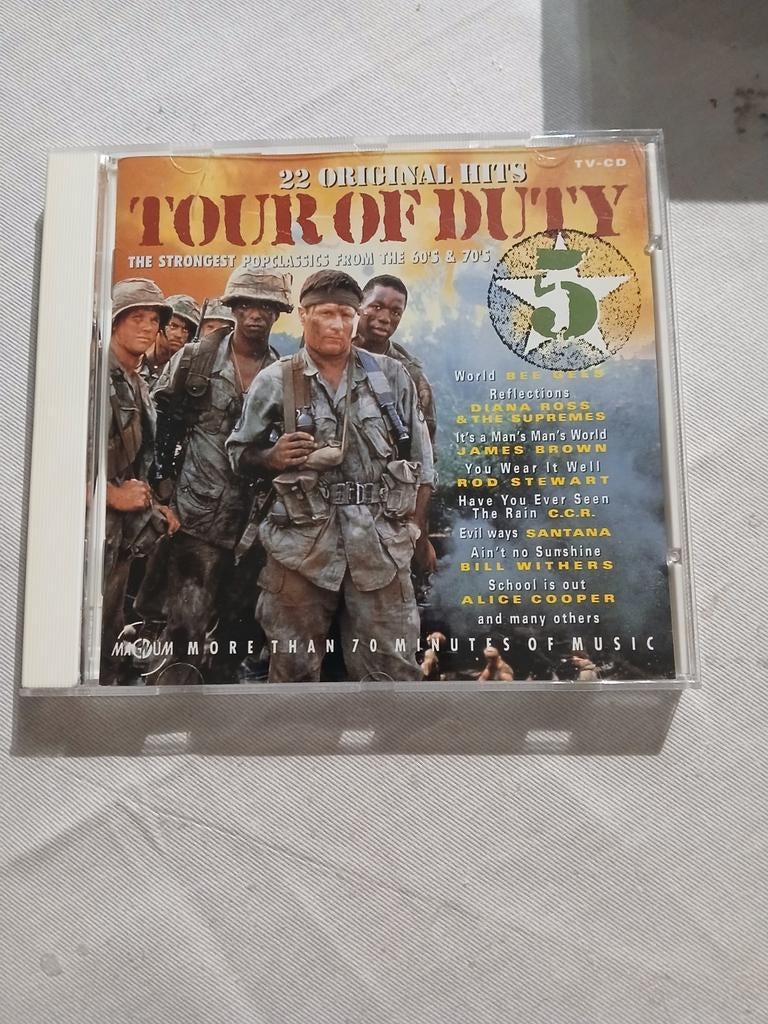 Tour of Duty - 22 Original Hits Popclassics CD, Cd's en Dvd's, Cd's | Verzamelalbums, Gebruikt, Ophalen of Verzenden