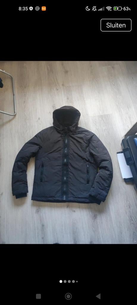 Heren jas Anti Blue maat S, Kleding | Heren, Jassen | Winter, Verzenden, Zwart, Zo goed als nieuw, Anti Blue
