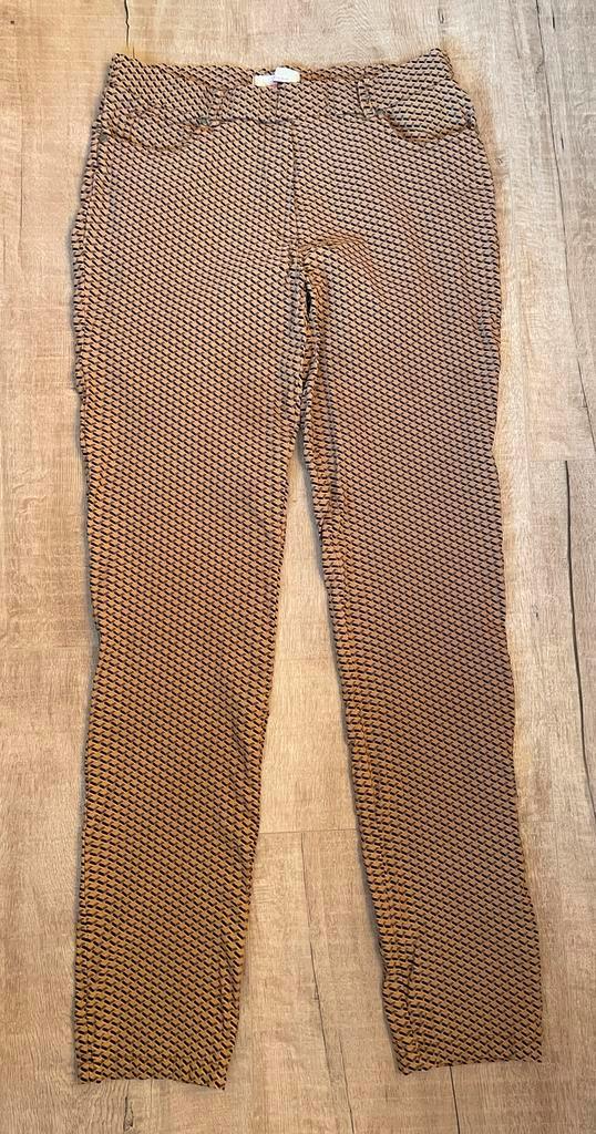 Broek Rene Freres, Kleding | Dames, Broeken en Pantalons, Gedragen, Maat 42/44 (L), Overige kleuren, Lang, Ophalen of Verzenden