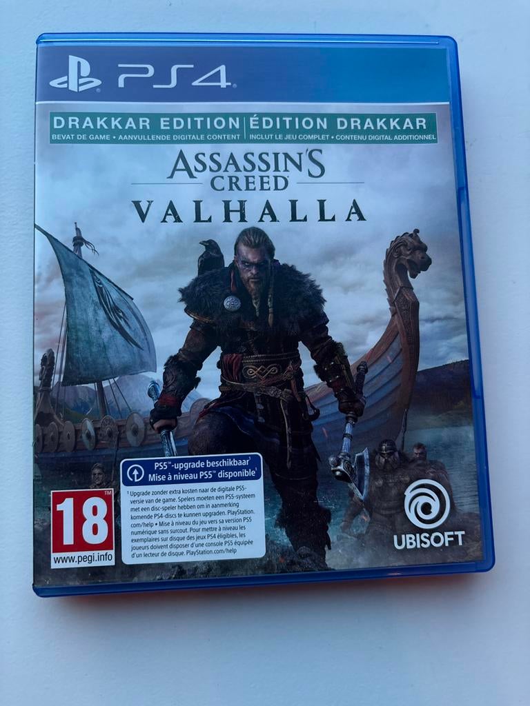 PS4 Assassin's Creed Valhalla - Drakkar Edition, Spelcomputers en Games, Games | Sony PlayStation 4, Zo goed als nieuw, Avontuur en Actie