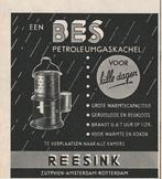 Retro reclame 1953 Reesink Bes petroleum kachel warmte, Verzamelen, Verzenden, Overige typen