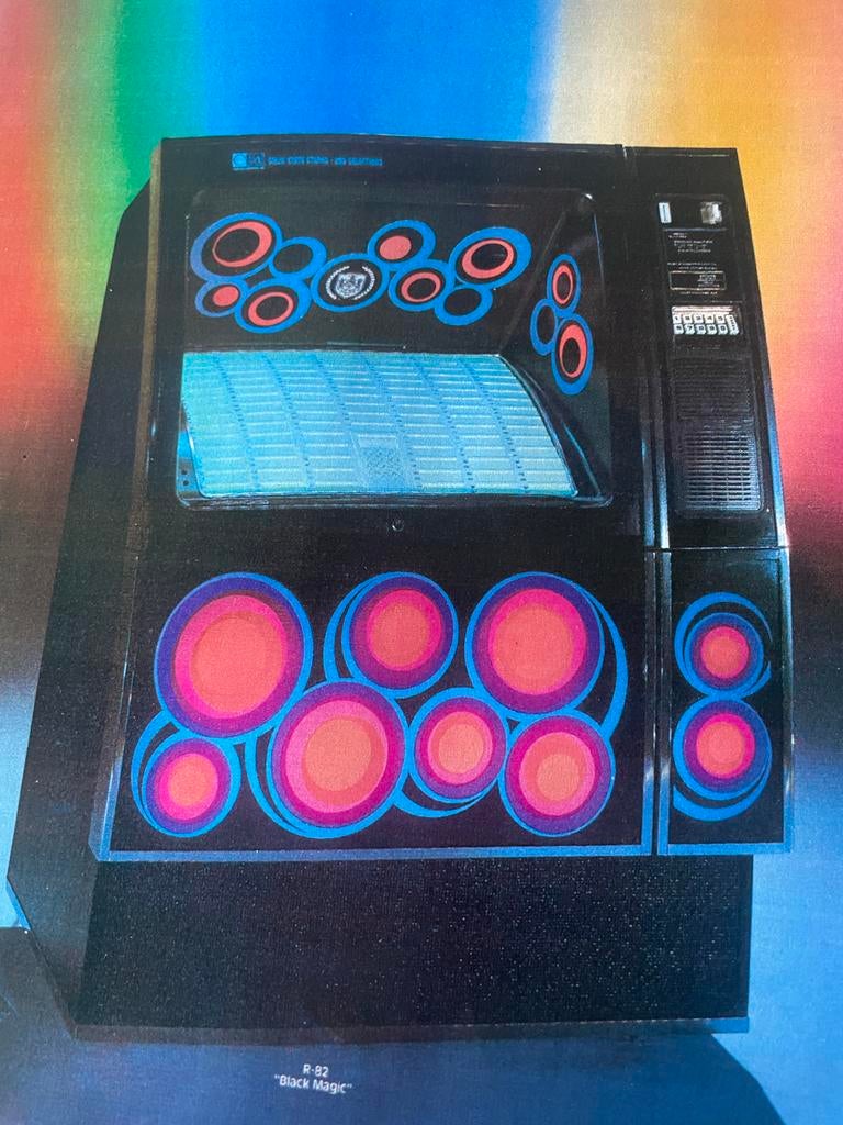 Rowe Ami R82 Black Magic Jukebox Service Manual & Parts Cata, Verzamelen, Ophalen of Verzenden, Zo goed als nieuw