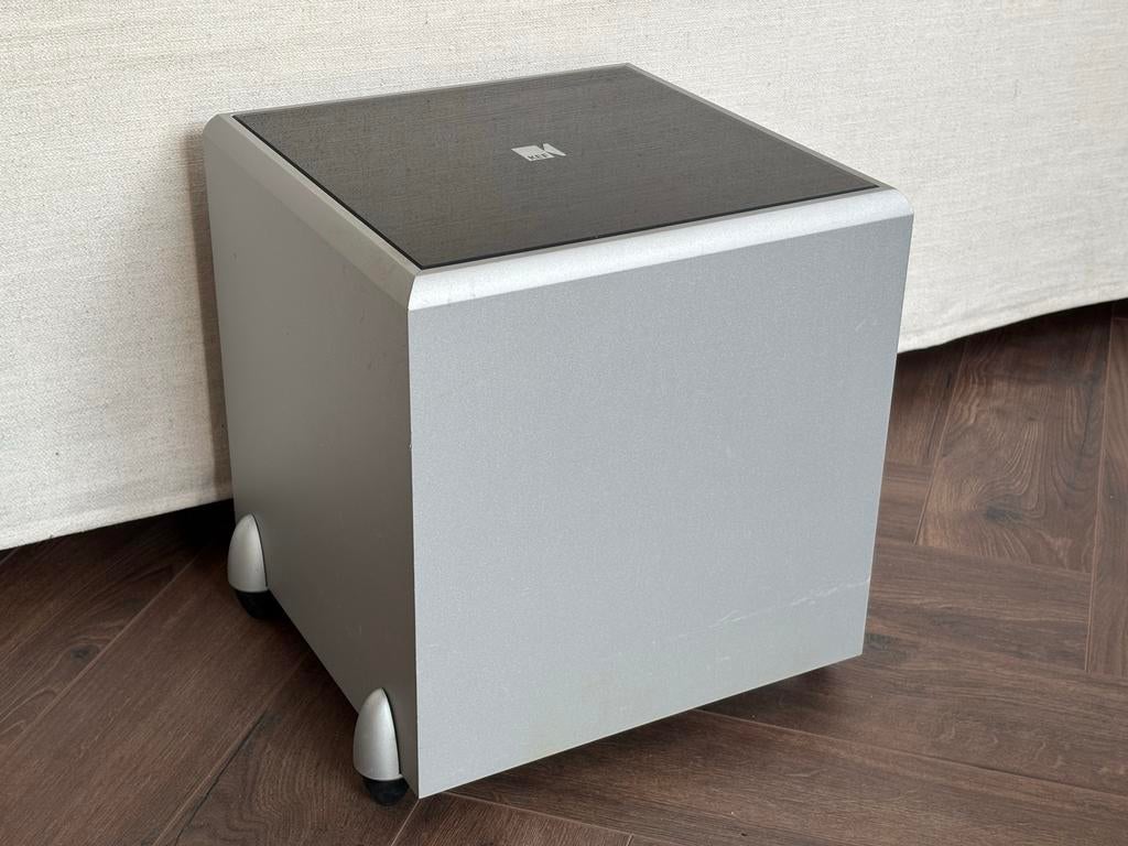 KEF PSW 2010 actieve subwoofer - 250W RMS, gereviseerd, Gebruikt, Subwoofer, 120 watt of meer, Ophalen