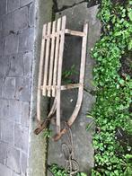 Vintage houten slee - Decoratief of voor de liefhebber, Ophalen, Gebruikt, Hout