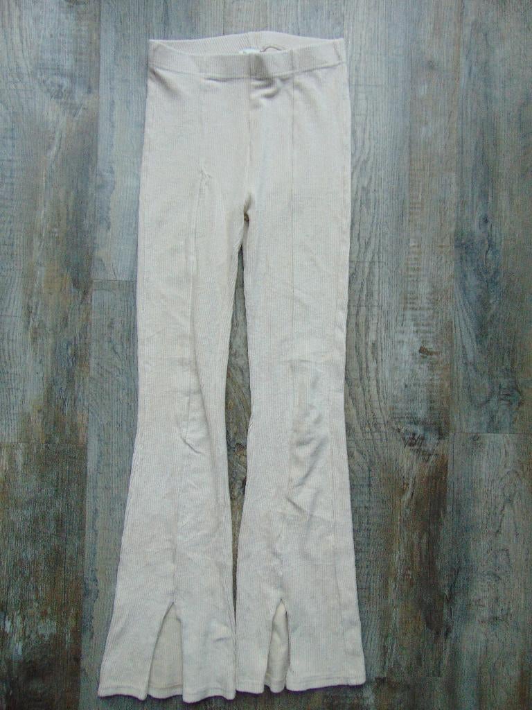Shoeby flared lange broek ecru maat 170 / 176, Broek, Gebruikt, Meisje, Ophalen of Verzenden
