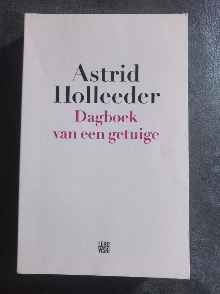 Astrid Holleeder - Dagboek van een getuige, Boeken, Romans, Zo goed als nieuw, Nederland, Ophalen