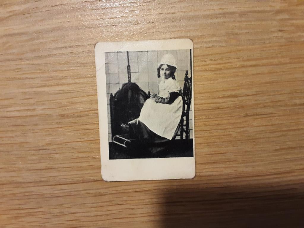 Reclameplaatje zuivel melk boter G. VanVoornveld A'dam, Ophalen of Verzenden