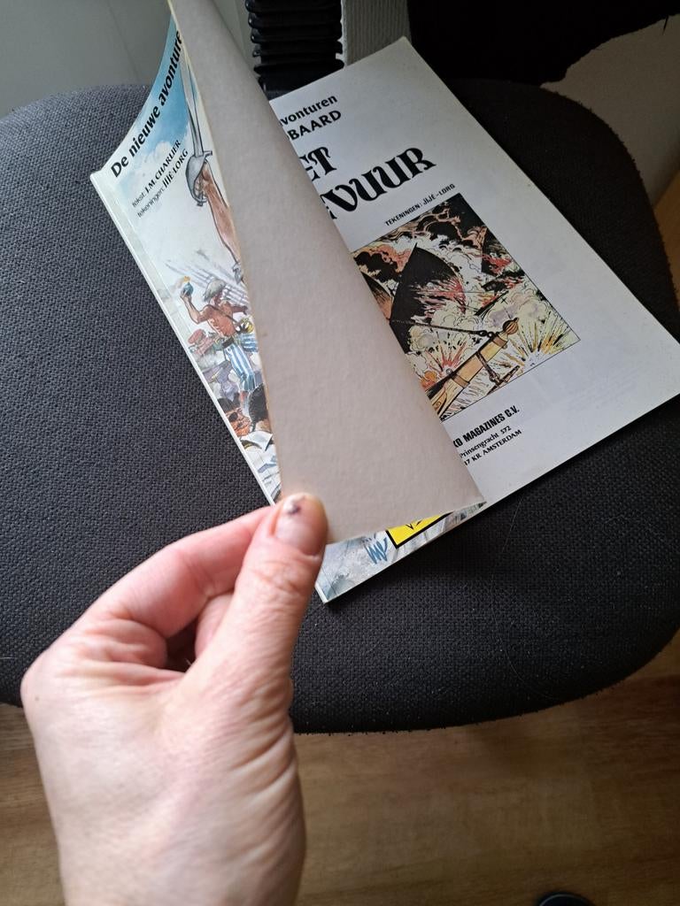 Roodbaard: Het Hellevuur, Boeken, Eén stripboek, Ophalen of Verzenden, Gelezen, Joseph gillain