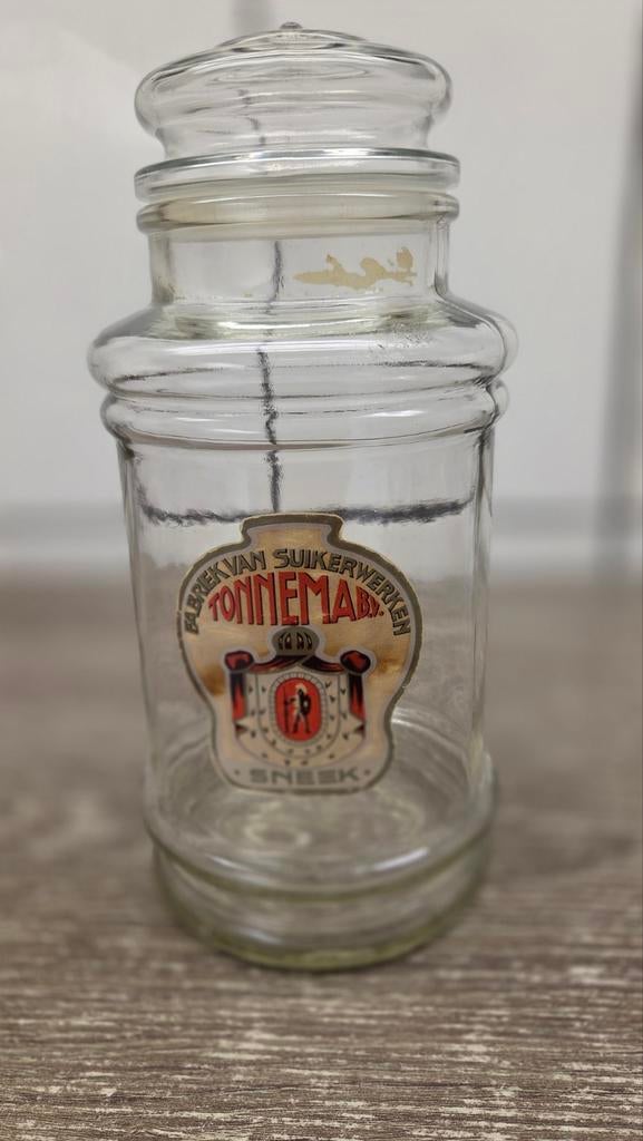 Glazen voorraad pot, Ophalen of Verzenden