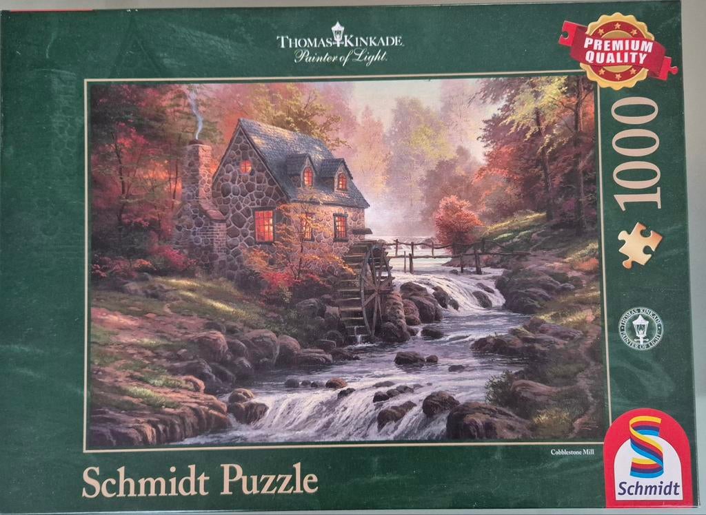 Puzzle 1.000 stukjes merk Schmidt, Ophalen of Verzenden, 500 t/m 1500 stukjes, Zo goed als nieuw, Legpuzzel