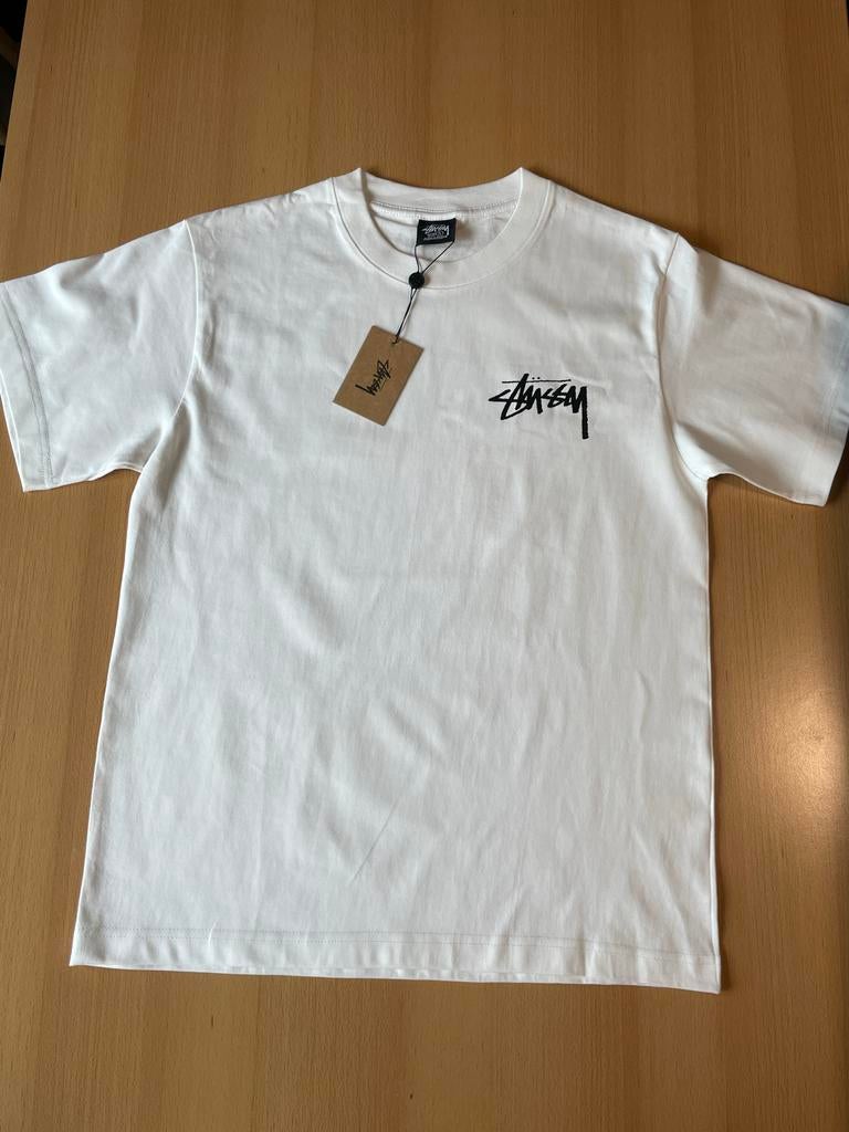 Stüssy Dice T-shirt - Nieuwstaat, Hoge Kwaliteit, Ophalen of Verzenden, Nieuw, Maat 46 (S) of kleiner, Wit