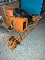 Hitachi takel elektrich met loopcat en balk en frame, Ophalen of Verzenden