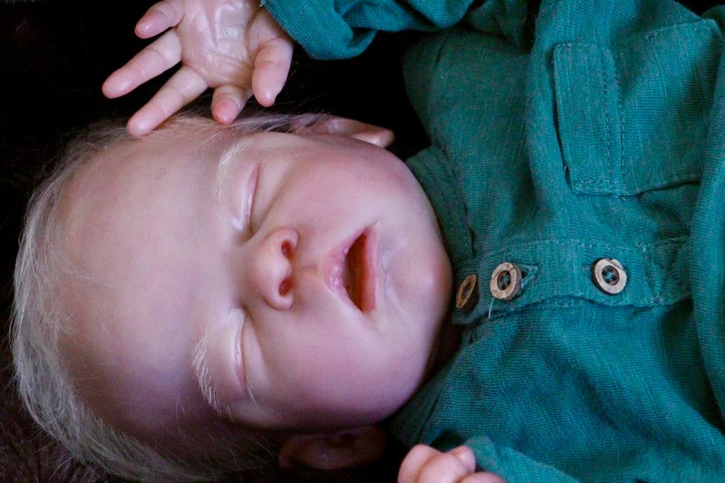 Te koop: reborn baby, Ophalen of Verzenden, Nieuw, Babypop, Levensecht of Reborn